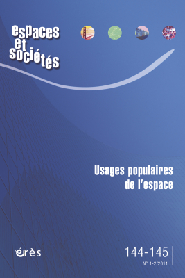 Couverture de l'ouvrage : Usages populaires de l’espace