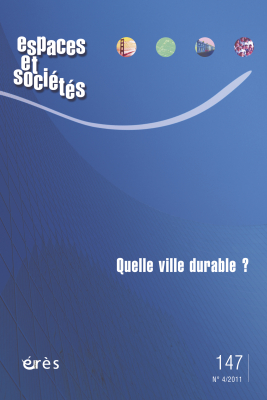 Couverture de l'ouvrage : Quelle ville durable ?