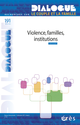 Couverture de l'ouvrage : Violence, familles, institutions