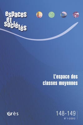 Couverture de l'ouvrage : L'espace des classes moyennes