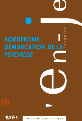Couverture de l'ouvrage : Borderline : démarcation de la psychose