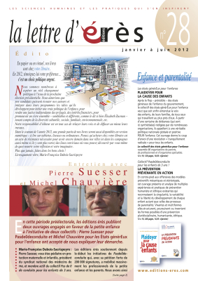 Couverture de l'ouvrage : Lettre érès 28