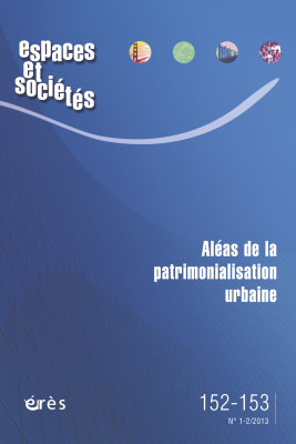 Couverture de l'ouvrage : Aléas de la patrimonialisation urbaine