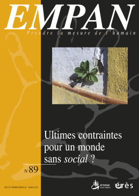 Couverture de l'ouvrage : Ultimes contraintes pour un monde sans social ?