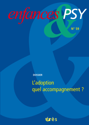 Couverture de l'ouvrage : Adoption : quel accompagnement ?