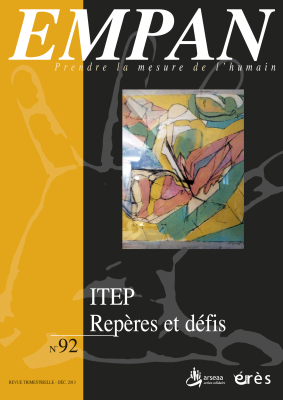 Couverture de l'ouvrage : Les ITEP : repères et défis
