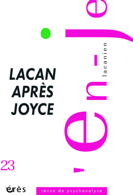Couverture de l'ouvrage : Lacan après Joyce