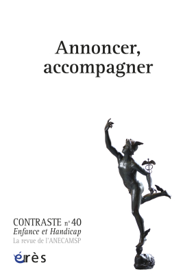 Couverture de l'ouvrage : Annoncer, accompagner
