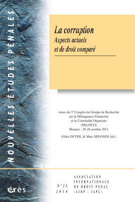 Couverture de l'ouvrage : La corruption