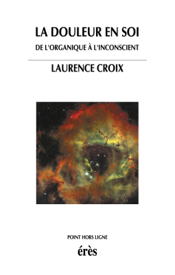 Couverture de l'ouvrage : La douleur en soi