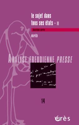 Couverture de l'ouvrage : Le sujet dans tous ses états - II