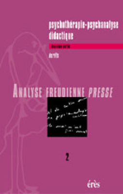 Couverture de l'ouvrage : Psychothérapie, psychanalyse, didactique II