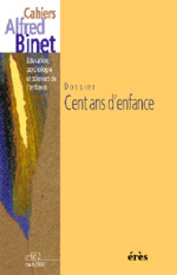 Couverture de l'ouvrage : Cent ans d'enfance