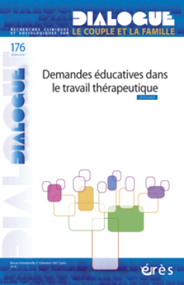 Couverture de l'ouvrage : Les demandes éducatives dans le travail thérapeutique