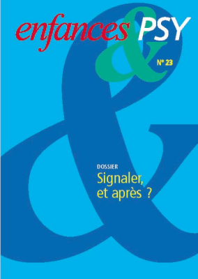 Couverture de l'ouvrage : Signaler et après ?