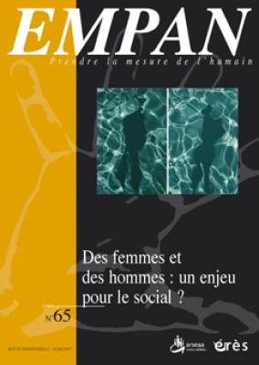 Couverture de l'ouvrage : Des femmes et des hommes : un enjeu pour le social