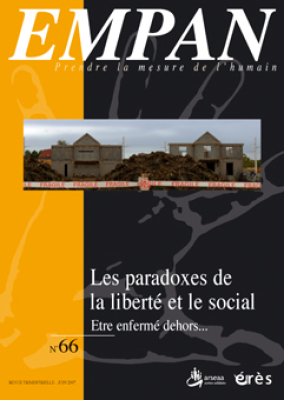 Couverture de l'ouvrage : Les paradoxes de la liberté et le social : être enfermé dehors