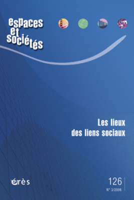 Couverture de l'ouvrage : les lieux des liens sociaux