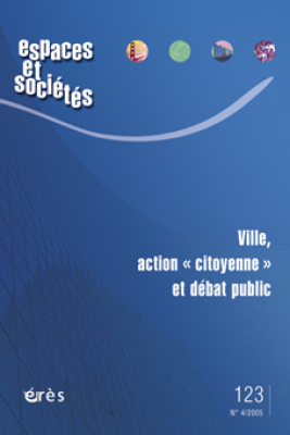 Couverture de l'ouvrage : Ville, action citoyenne et débat public