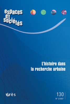 Couverture de l'ouvrage : L'histoire dans la recherche urbaine