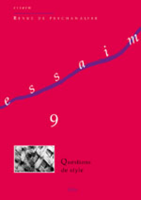 Couverture de l'ouvrage : Questions de style