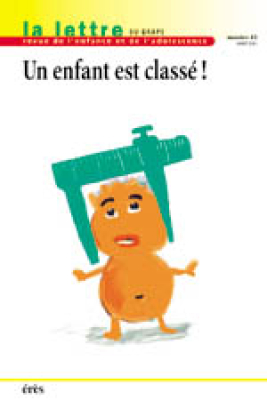 Couverture de l'ouvrage : un enfant est classé !