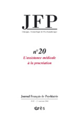 Couverture de l'ouvrage : L'aide médicale à la procréation
