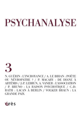 Couverture de l'ouvrage : Incroyance et psychose