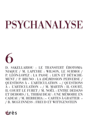 Couverture de l'ouvrage : Psychose et perversion