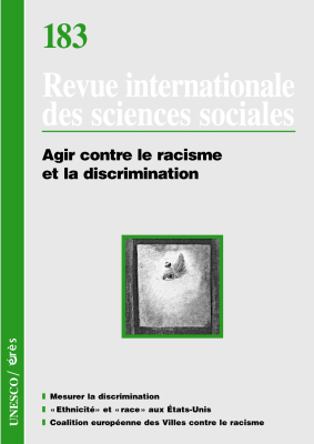 Couverture de l'ouvrage : Agir contre le racisme et la discrimination