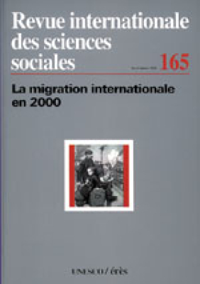 Couverture de l'ouvrage : La migration internationale en 2000