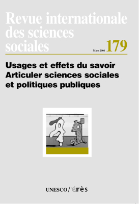 Couverture de l'ouvrage : Usages et effets du savoir