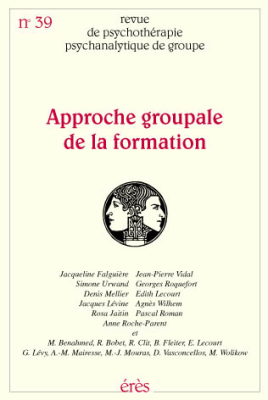 Couverture de l'ouvrage : Approche groupale de la formation