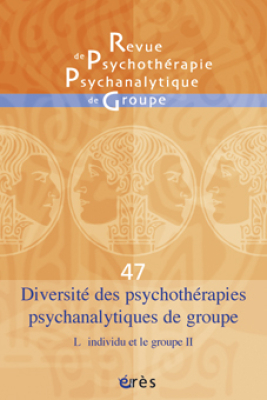 Couverture de l'ouvrage : Diversité des psychothérapies psychanalytiques de groupe