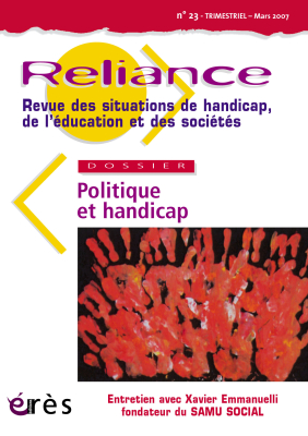 Couverture de l'ouvrage : Politique et handicap