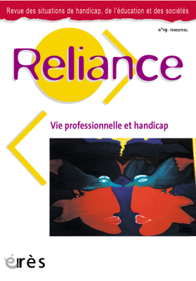 Couverture de l'ouvrage : Vie professionnelle et handicap