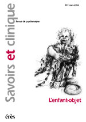 Couverture de l'ouvrage : L'enfant-objet
