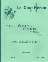 Les échos du silence