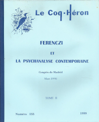 Ferenczi et la psychanalyse contemporaine