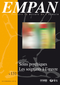 Soins psychiques : les soignants à l'oeuvre