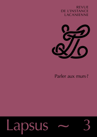 Parler aux murs ?