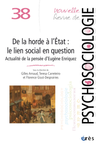 De la horde à l'État : le lien social en question