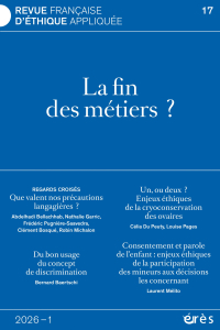 La fin des métiers ?