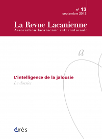 L'intelligence de la jalousie