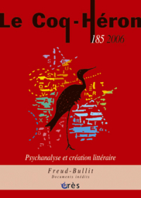 Psychanalyse et création littéraire