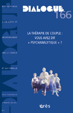 Thérapie de couple : vous avez dit psychanalytique ?