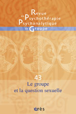 Le groupe et la question sexuelle