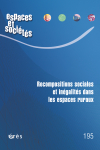 Recompositions sociales et inégalités dans les espaces ruraux