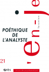 Poéthique de l'analyste