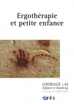 Ergothérapie et petite enfance